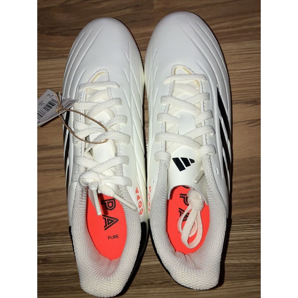Adidas NEW Copa Pure‎ 2 Club FxG Soccer Cleats G1103 Kids Size 5 Ivory Beige - Picture 4 of 5